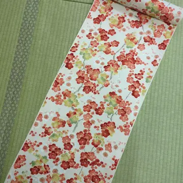 새상품 유젠 순수 실크 옷감 54