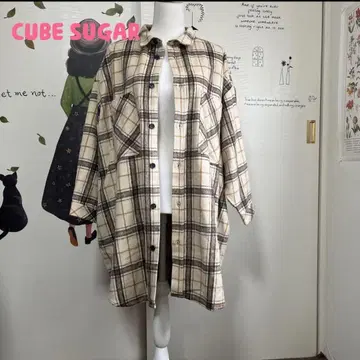 #826 큐브 슈가 기모 아우터