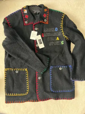 ANGEL GARBAUSUS 컬러풀 자수 가디건