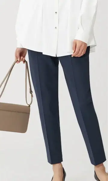 PLST 코튼 블렌드 스틱 팬츠 xs