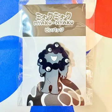 블랙 미야쿠미야쿠 핀 배지 오사카 간사이 만국 박람회 회장 한정품 A