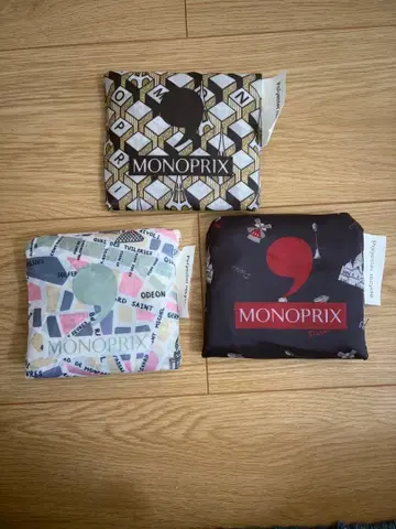 MONOPRIX 에코백 3세트