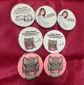 오하시 아야카 캔뱃지