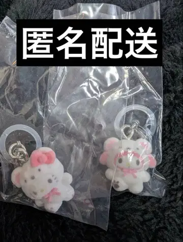 메지루시 액세서리 산리오 캐릭터즈 후와후와 스노우 키티 마이멜로디