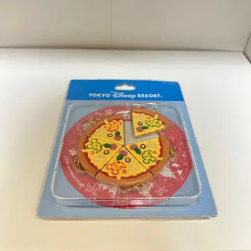 디즈니 파크 푸드 참 세트 키링 피자 미키