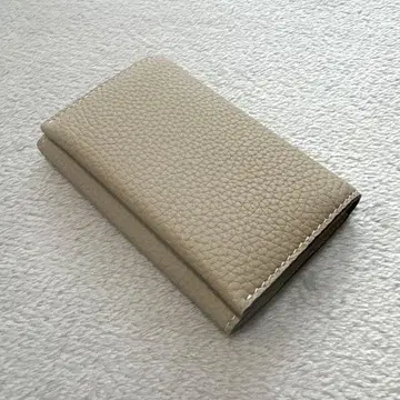 [컨디션 최상] 보나벤츄라 비즈니스 카드 케이스 슈링크 가죽