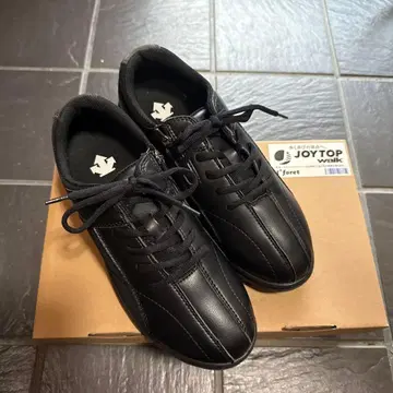 DESCENTE JOYTOP 블랙 스니커즈