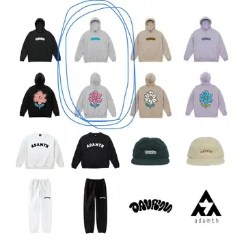 davryu flower HOODIE 후디 M