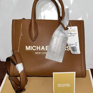 MICHAEL KORS 브라운 숄더백