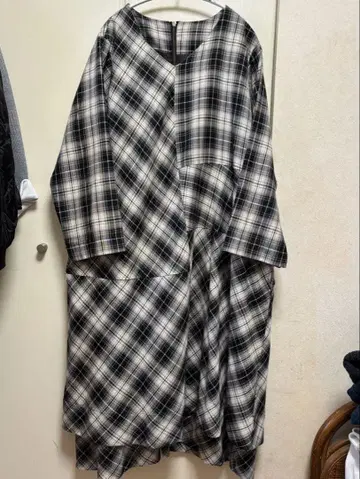 아즈노우아즈 오오라카 체크 원피스 17호