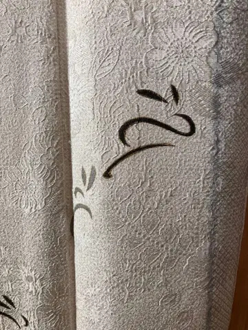 새상품 ~ 총 자수지와 히키타 시보리 무늬의 고급 츠케사게