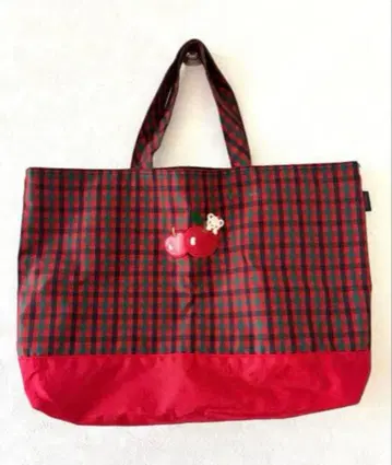 파밀리아 나일론 레슨백 체크