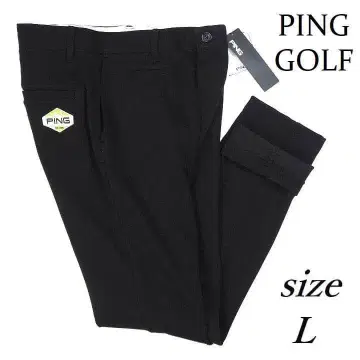 새상품 핑 골프 스트레치 본딩 팬츠 기모 보온성 블랙 L