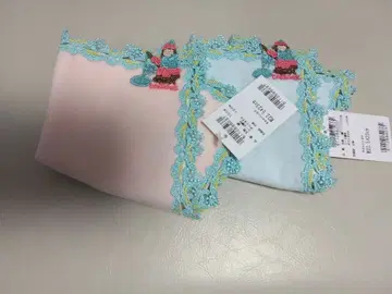 치카자와 레이스 빙어 낚시 타월 손수건 2장 세트