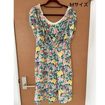 1점 한정 원피스 꽃무늬 파티 데이트 드레스 화려한 원피스