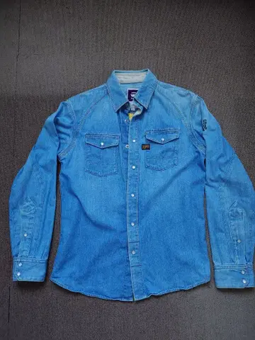 지스타 로우 데님 셔츠