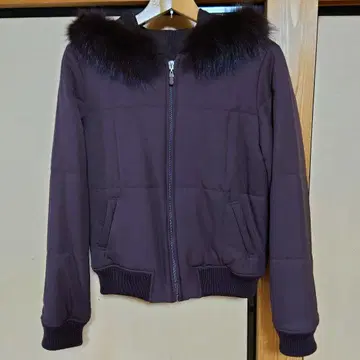 퍼 달린 숏 자켓