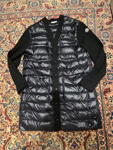 Moncler 블랙 다운 자켓