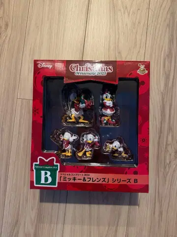 Disney 미키 & 프렌즈 2025년 크리스마스 오너먼트 5체 세트