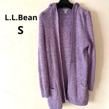 L.L.Bean 후드 부착 가디건 S
