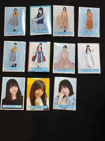 히나타자카46 2기생 브로마이드 11장 세트