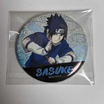 NARUTO 글리터 캔뱃지 사스케
