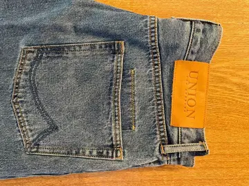 UNION 블루 스트레이트 데님