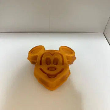 미사용 미키 와플 피규어 강아지 장난감 파크 푸드