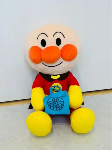 호빵맨 봉제 인형 BIG 인형 빅 호빵맨 레어