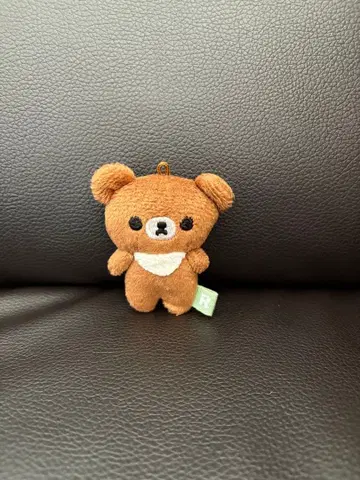 갈색 아기 곰 봉제 인형 키링