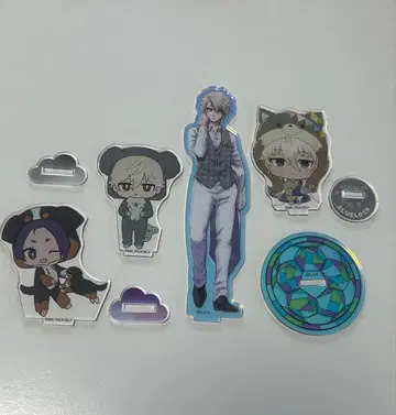 블루 록 아크릴 스탠드 4세트