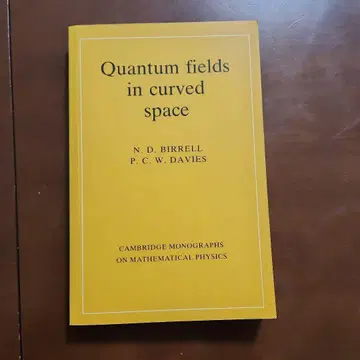 Quantum fields in curved space