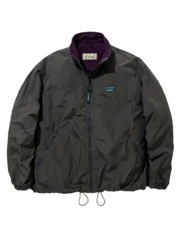 LLBean 라벨 마이크로 플리스 나일론 자켓 엘엘빈