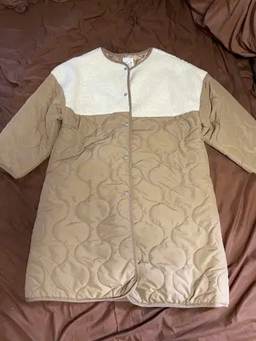 AS KNOW AS plus 퀼팅 코트