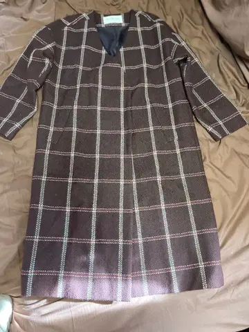 Ray BEAMS 체크 코트