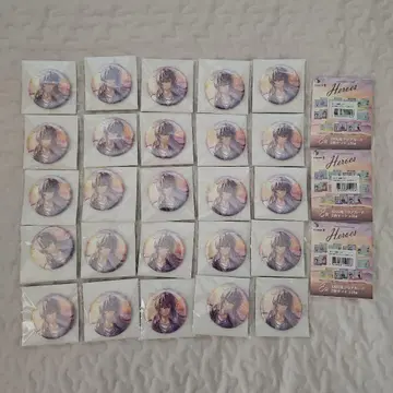 니지산지 바다의 집 HEROES 호시미치 쇼 캔뱃지 25개 크리카 3개