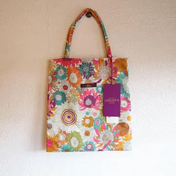 새상품 리버티 프린트 미니 토트 토트백 미니 토트백 미니백