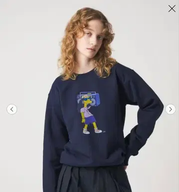 roku 6 심슨 맨투맨 S 사이즈