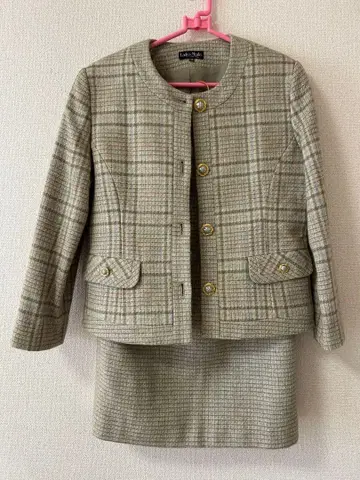 트위드 셋업 수트