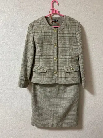 트위드 셋업 수트