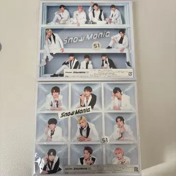 Snow Mania S1 앨범 Blu-ray [ 초회반 A B ]