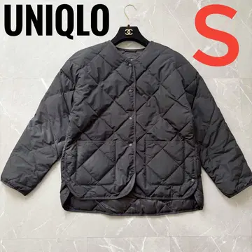 유니클로 퍼프테크 릴랙스 자켓 M 블랙