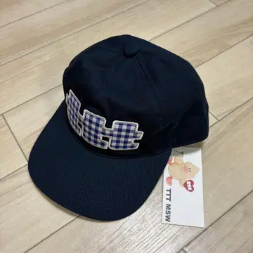 ttt_msw 깅엄 체크 캡