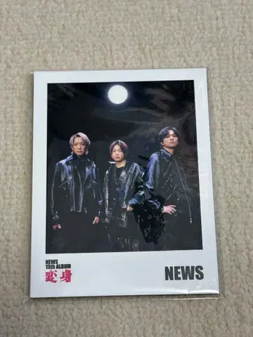 NEWS 폴라로이드풍 카드 4장 세트