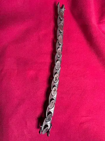 M.A.R.S 실버 팔찌 하자 있음