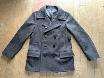 Right-on 라이트온 피 코트 일본제 차콜 그레이 M 사이즈