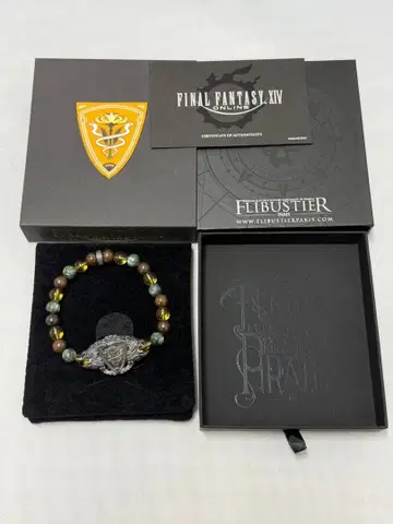 [ 새상품 ] FF14 x FLIBUSTIER PARIS 쌍사당 팔찌 L