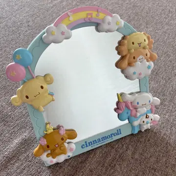 시나모롤 2way 스탠드 거울 레어