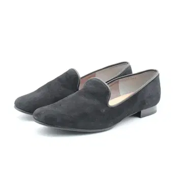 78 긴자 카네마츠 천연 가죽 스웨이드 오페라 신발(22.5cm)