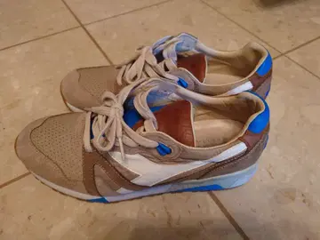 Diadora 스니커즈 베이지/브라운/블루 27.5